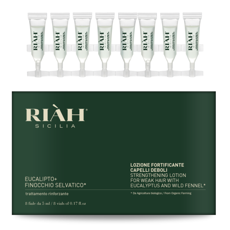 Eucalyptus + Fennel Fortifying Lotion Riah 8 Vials of 5ml