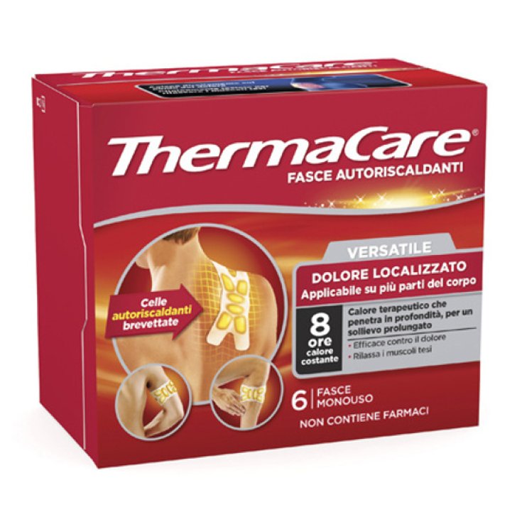 VERSATILE SELF-HEATING BANDS ThermaCare® 6 Pieces