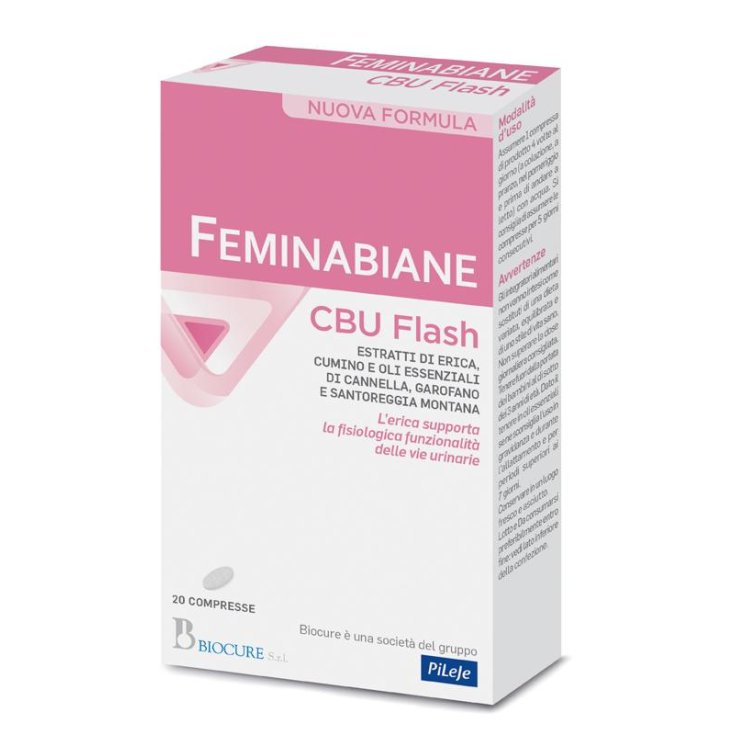 FEMINABIANE CBU Flash BIOCURE 20 Tablets