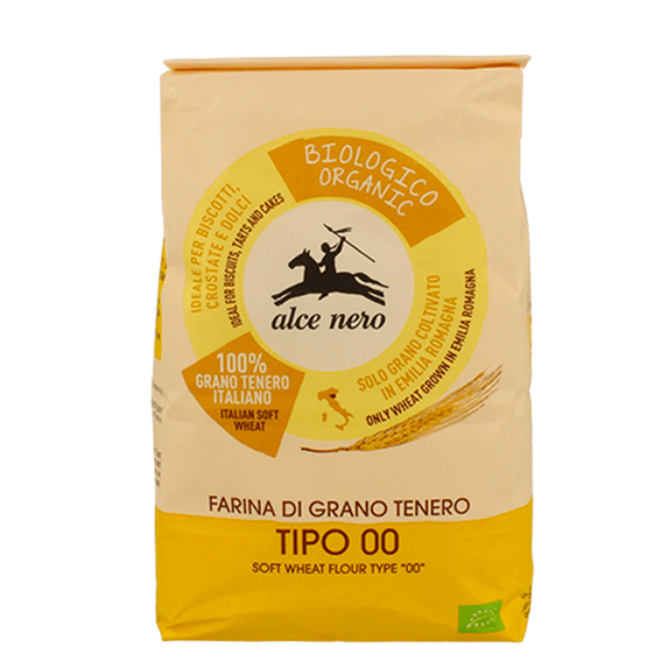 Alce Nero Organic Soft Wheat Flour 00 1kg