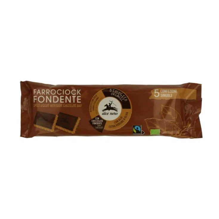 Alce Nero organic dark dark chocolate 5x28g