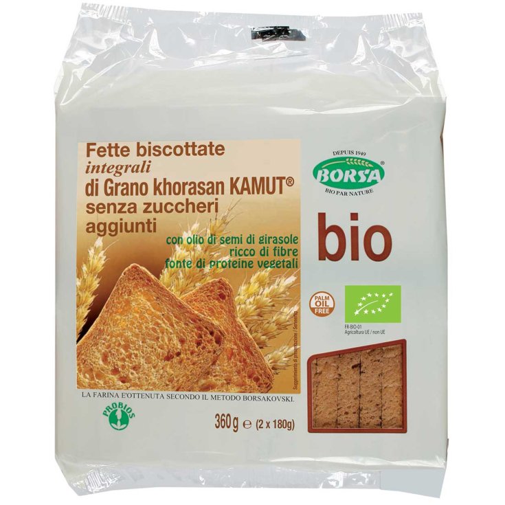 Wholemeal Rusks Of Kamut Probios 360g