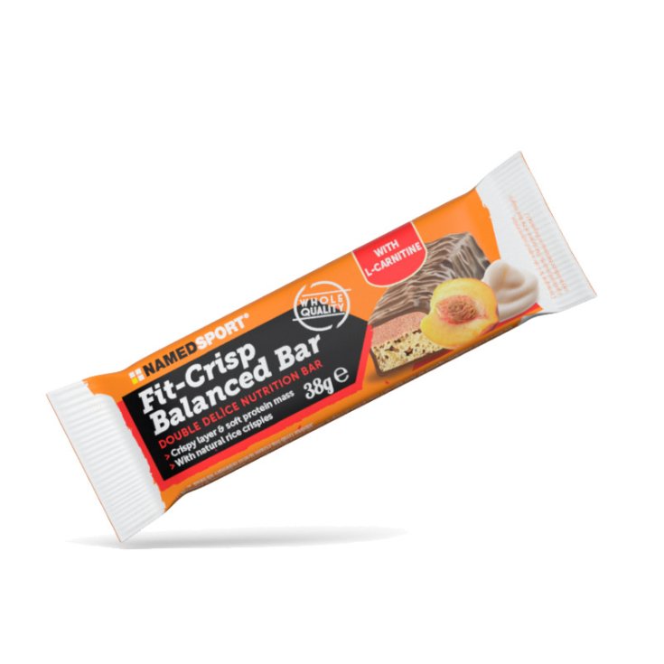 Fit-Crisp Balanced Bar Yogurt Peach NAMEDSPORT® 38g