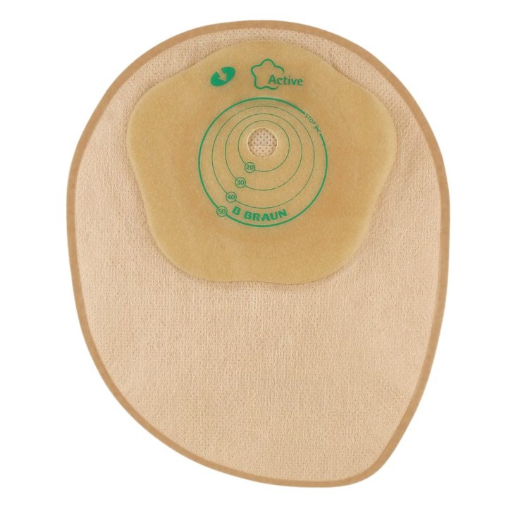 Flexima® Active Colostomy Bag Midi Beige 15-50mm BRAUN