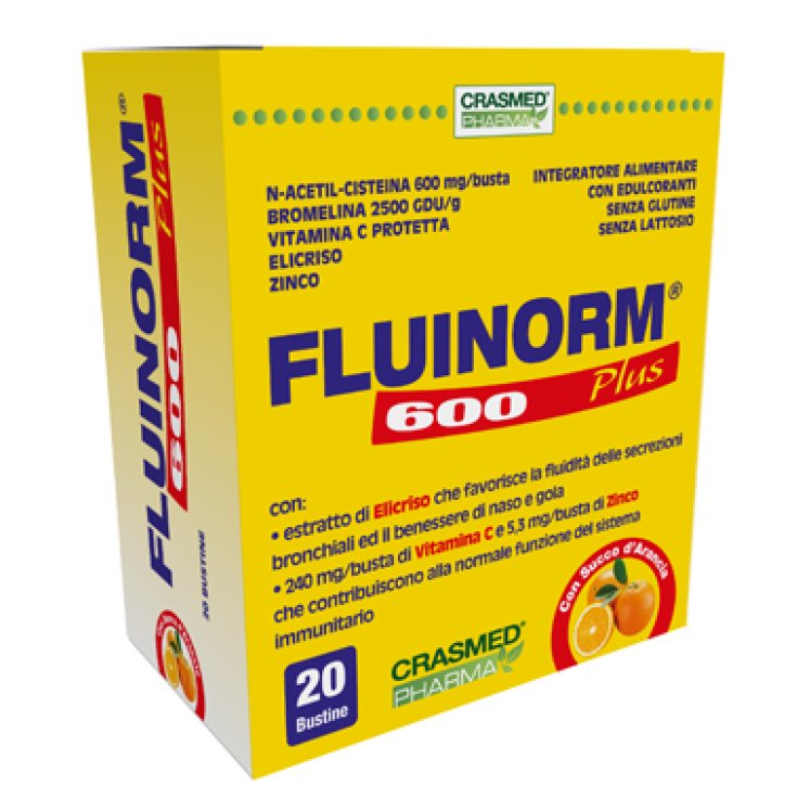 Fluinorm® 600 Plus CrashMed® Pharma 20 Sachets