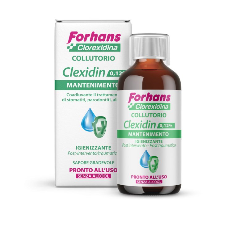 Forhans Clexidin Chlorhexidine 0.12% Mouthwash 200ml