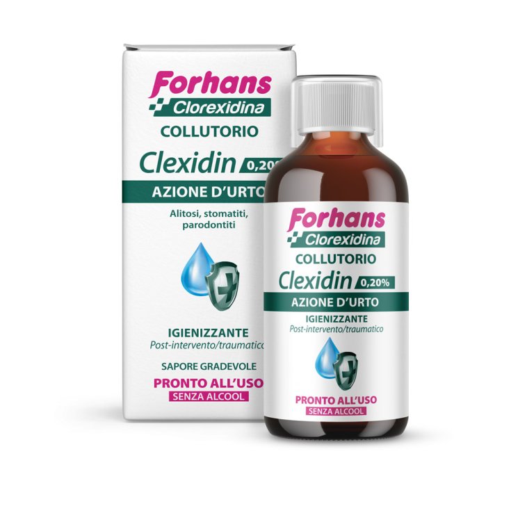 Forhans Clexidin Chlorhexidine 0.20% Mouthwash 200ml