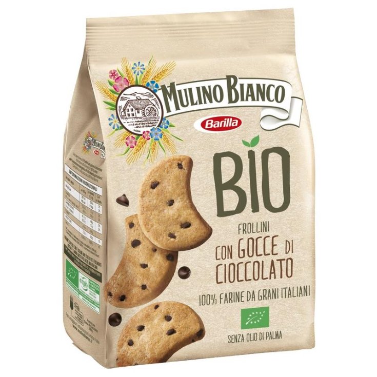 Mulino Bianco Organic Chocolate Chip Shortbread Biscuits 260g