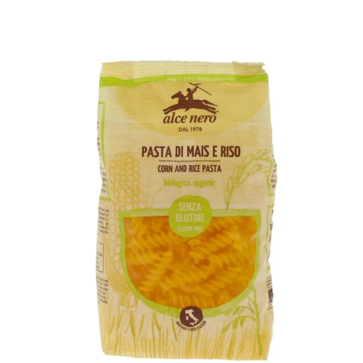 Alce Nero Organic Corn And Rice Fusilli 250g