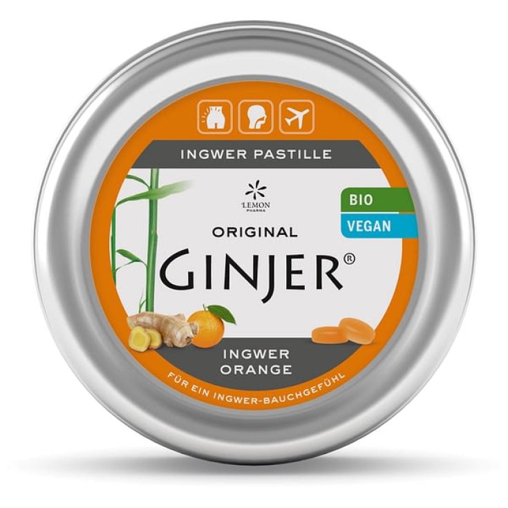 Ginjer® Orange Lemon Pharma 34 Tablets 40g