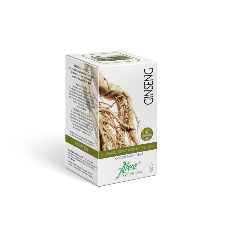 Aboca Total Concentrated Ginseng 50 Capsules of 500mg