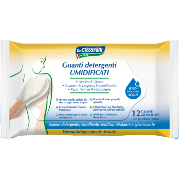 Ciccarelli Wet Cleansing Gloves 12 Pieces