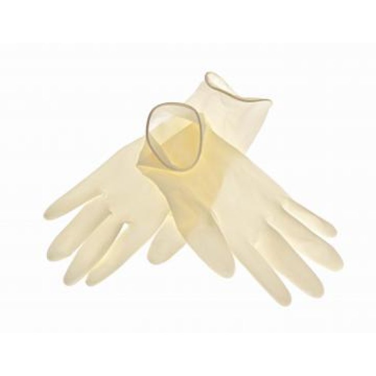 Disposable Latex Gloves Borella M 100 Pieces