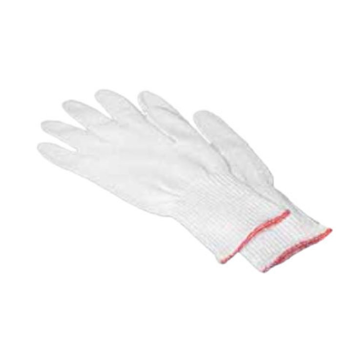 Farmac-Zabban White Pure Cotton Gloves Size 7.5