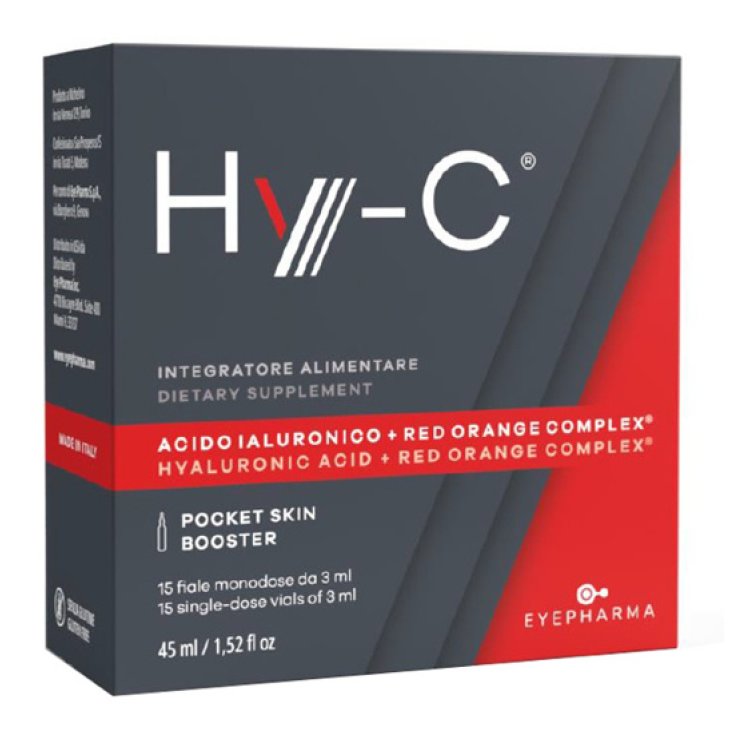 HY-C® EYEPHARMA 15 Single-dose vials of 3ml