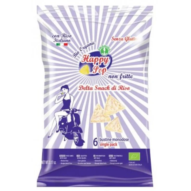 Happy Pop Delta Snack Of Rice Probios 90g