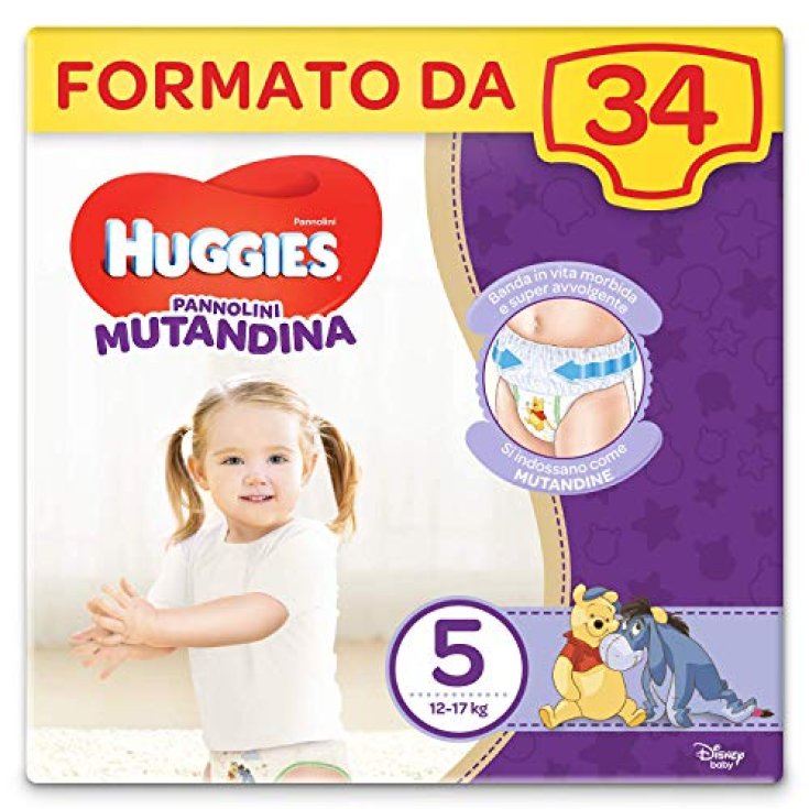 Huggies® Diapers Panties 5 34 Pieces