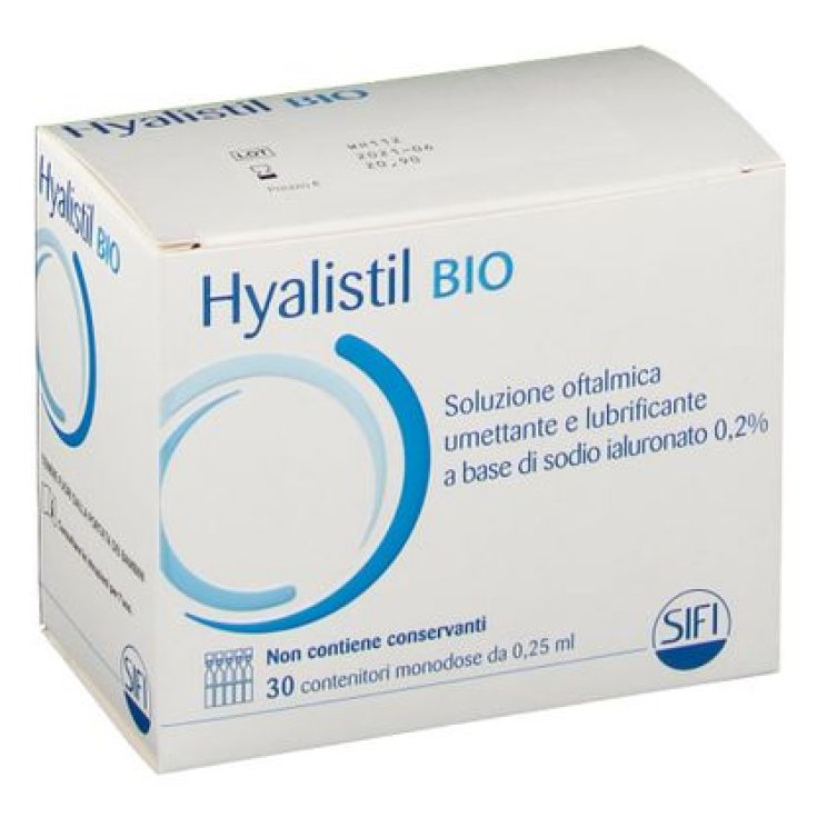 Hyalistil Bio Pf SIFI 30 Single-dose Ocular Lubricant