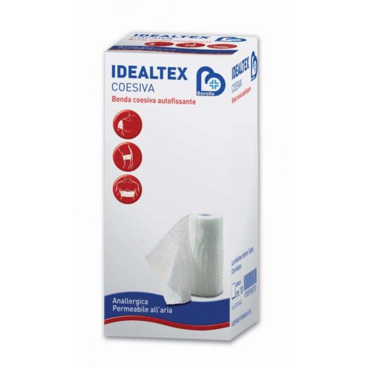 IDEALTEX Cohesive Bandage 10x400cm Borella