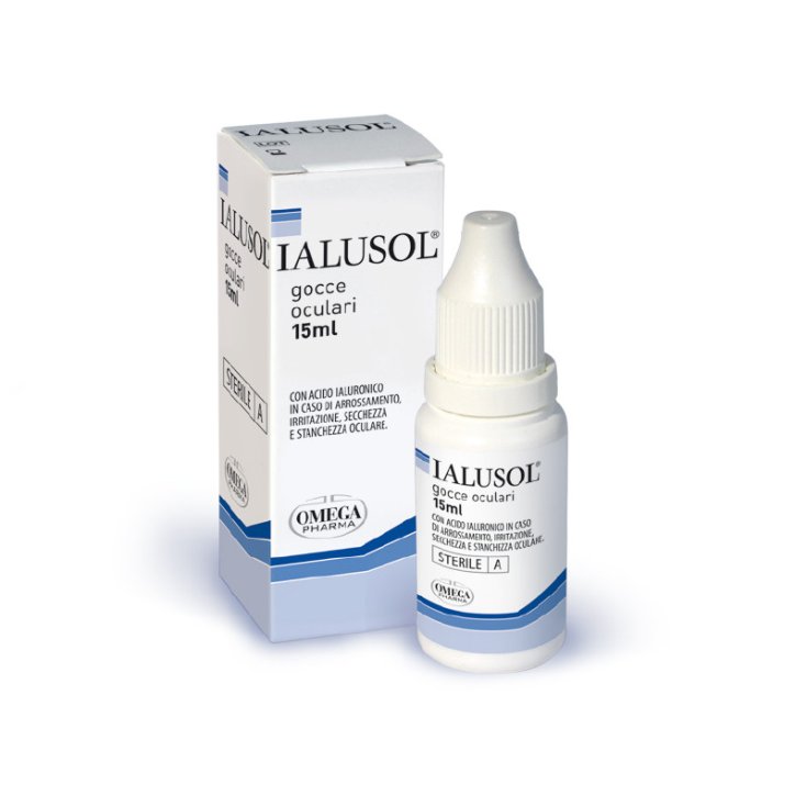 Ialusol Omega Pharma Eye Drops 15ml
