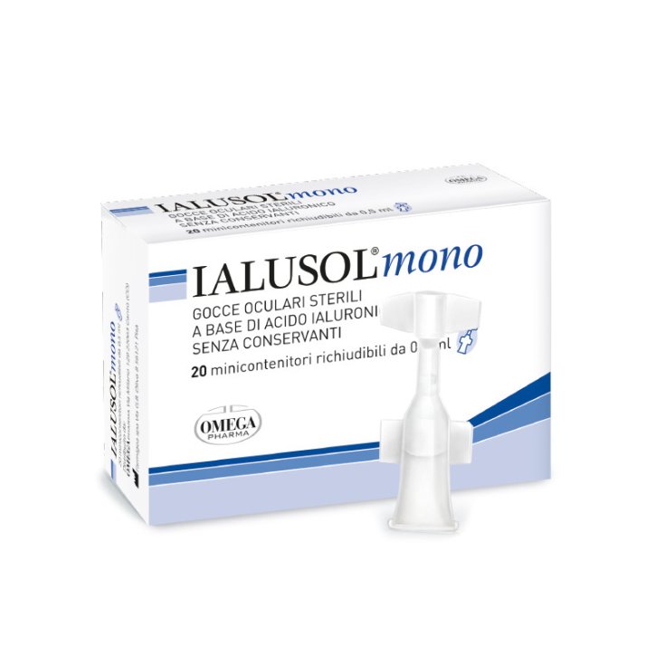 Ialusol® Mono Omega Pharma Eye Drops 20 Microcontainers