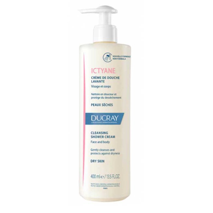 Ictyane Ducray Cleansing Shower Cream 400ml