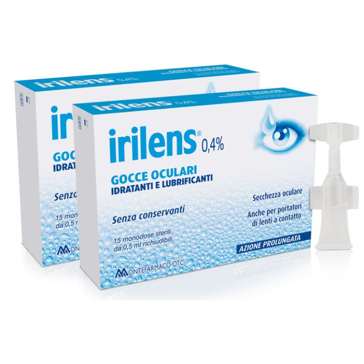 Irilens® MONTEFARMACO Eye Drops 15 + 15 Single-dose Bipack