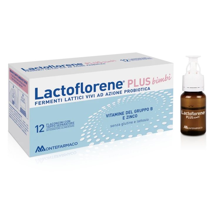 Lactoflorene® Plus for children MONTEFARMACO 12 Vials