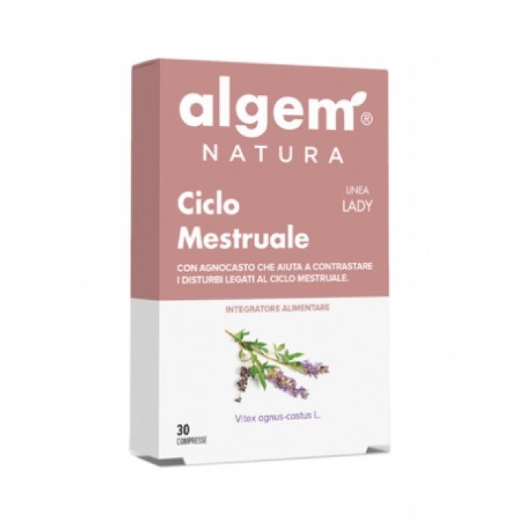 Lady Menstrual Cycle Algem Natura 30 Tablets