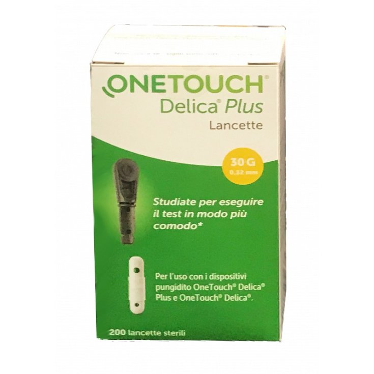 Delica® Plus OneTouch® Lancets 200 Pieces