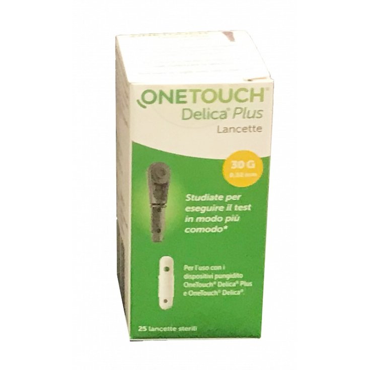 Delica® Plus OneTouch® Lancets 25 Pieces