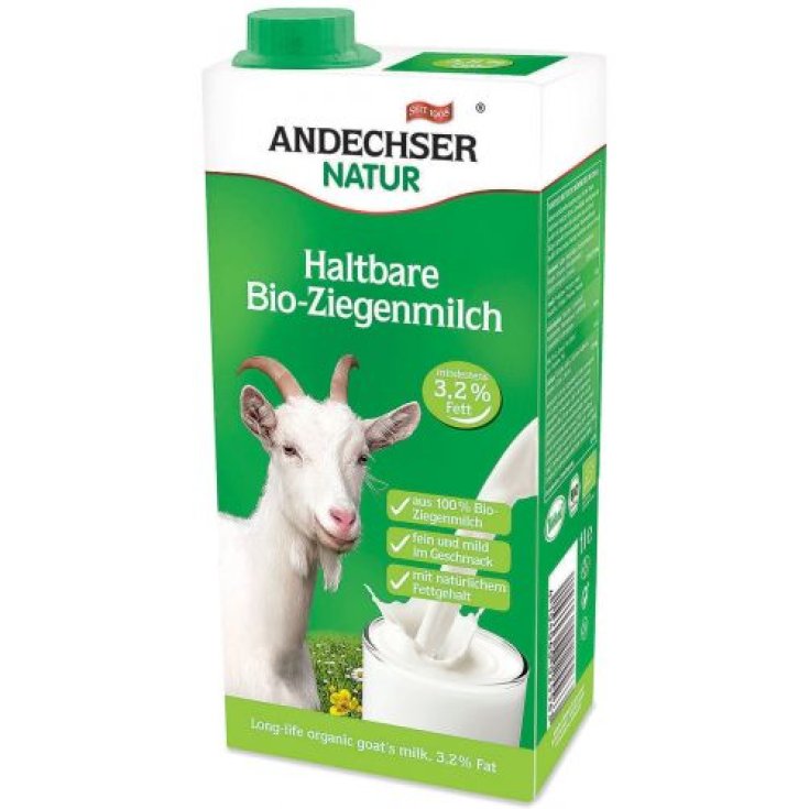 Whole Goat Milk UHT Bio Andechser 1L