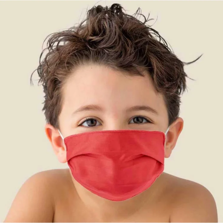 Gold Line Kit 2 Washable Child Masks Paint Coral Angelo Carillo
