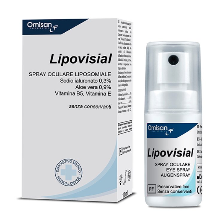 Lipovisal Omisan® Liposomal Eye Spray 10ml