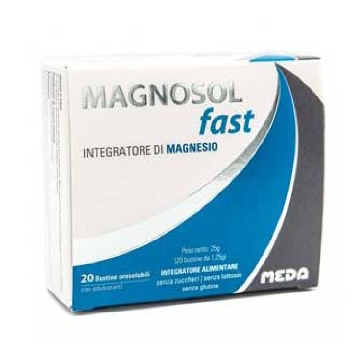Magnosol Fast Meda 20 Orosoluble Sachets