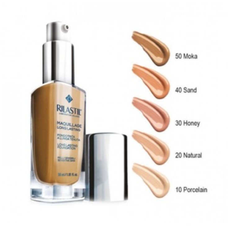 Make-up Long Lasting Foundation 20 Natural Rilastil® 30ml