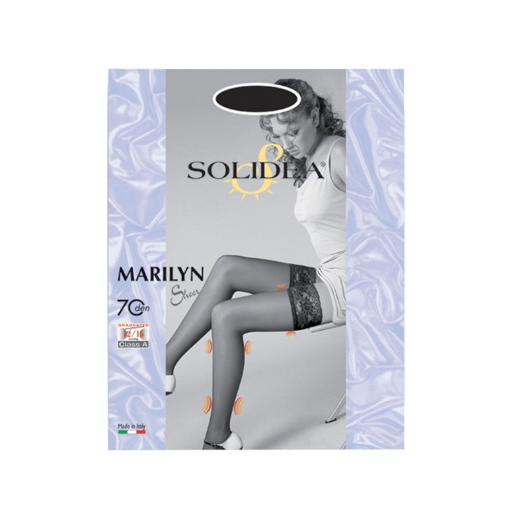 Marilyn Stockings 70 Den Sheer Solidea® Color Glace Size 3-ML 1 Pair