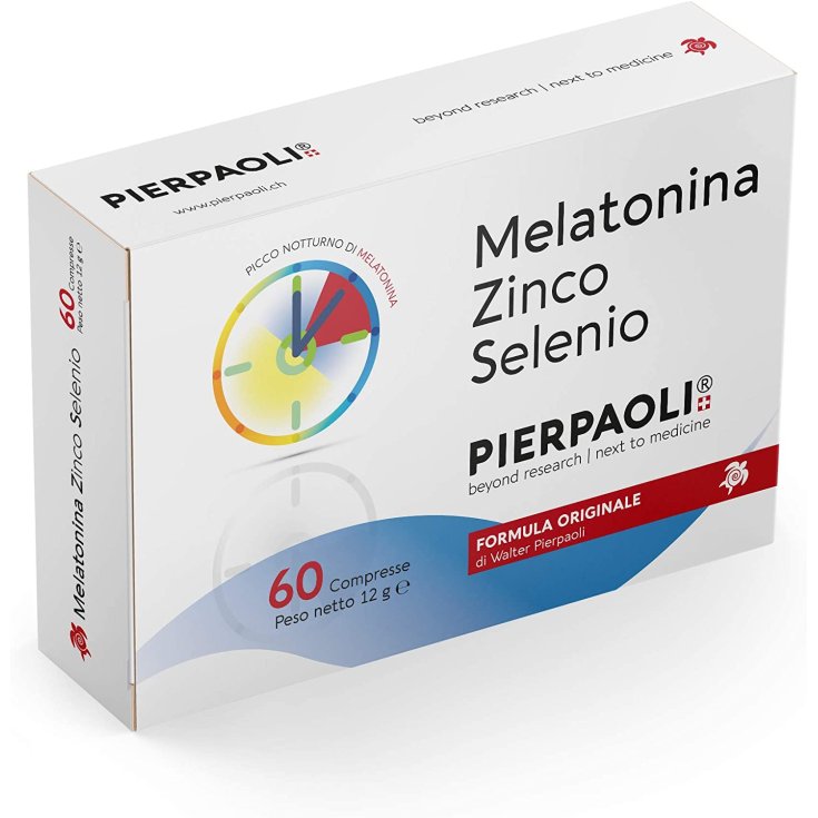 Melatonin Zinc Selenium Pierpaoli® 30 Tablets