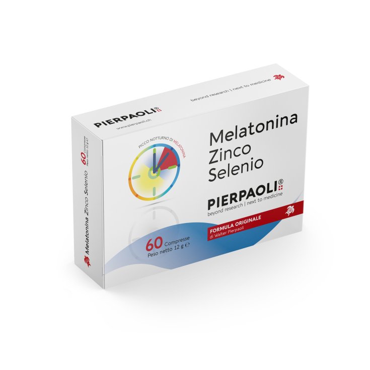 Melatonin Zinc Selenium Pierpaoli® 60 Tablets
