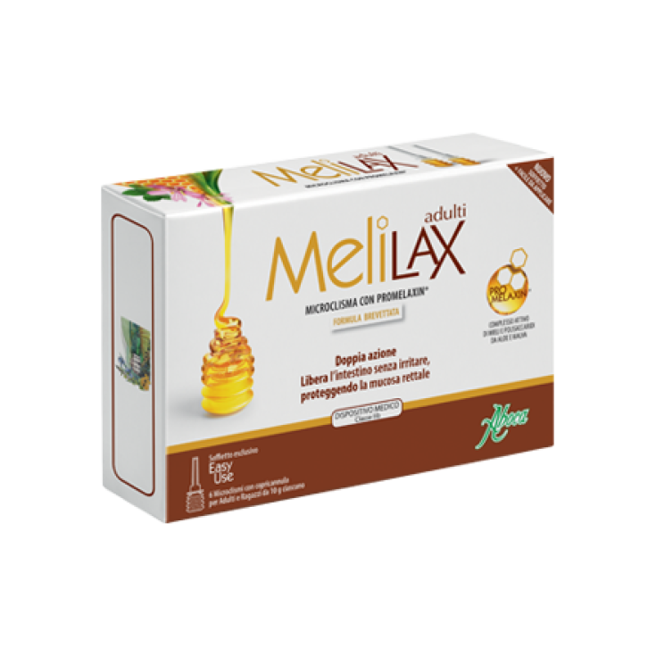 Melilax Adults Aboca 6 Disposable Micro-enemas From 10g