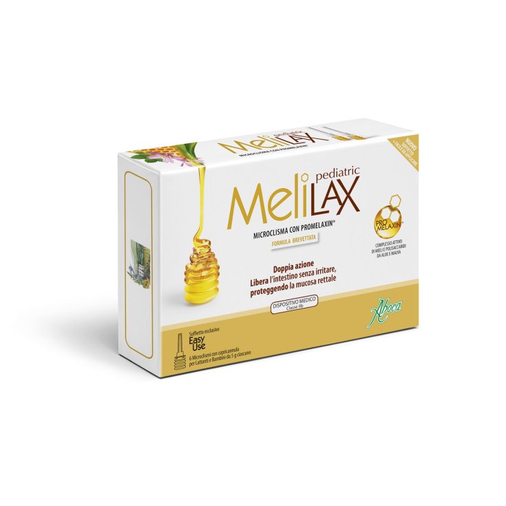 Melilax Pediatric Aboca 6 Disposable Micro-enemas From 5g