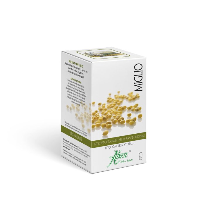 Aboca Total Phytocomplex Millet 50 Capsules of 500mg