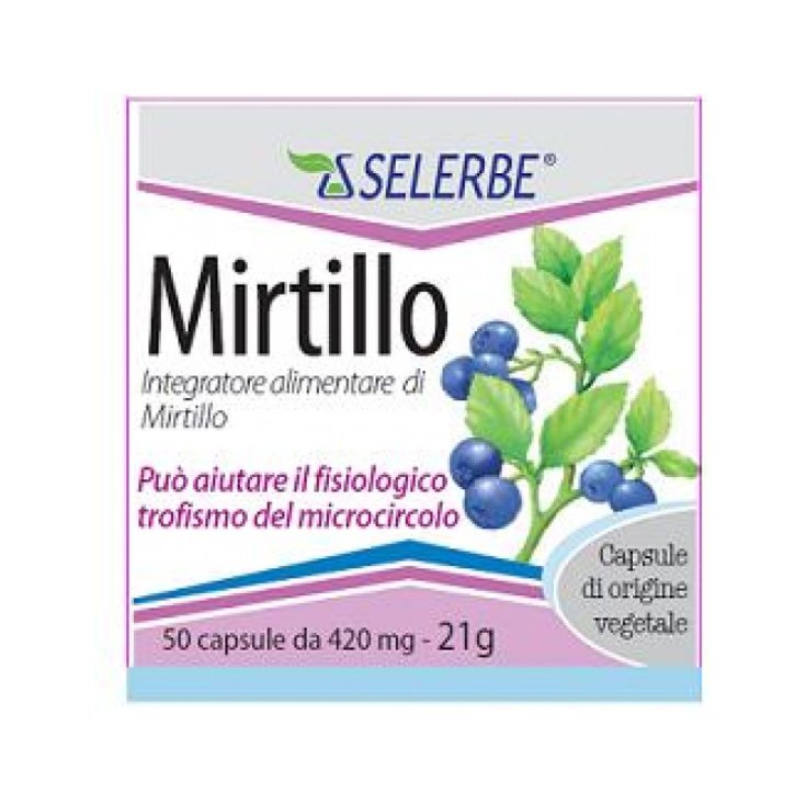 SELERBE® Titrated Blueberry Extract 50 Capsules