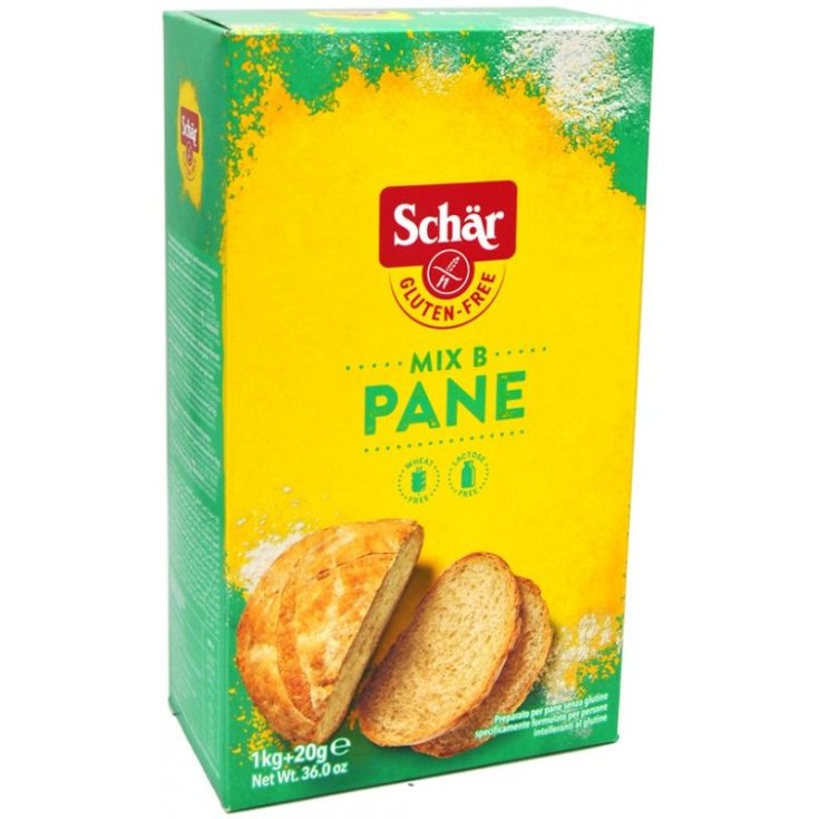 Mix B Prepared for bread and yeast doughs without gluten Schar 1kg