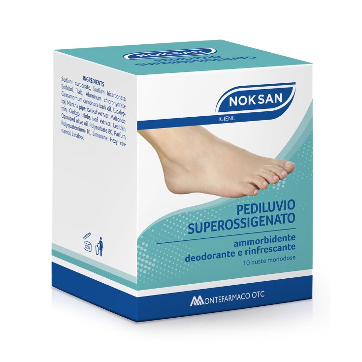 Nok San Pediluvio Superoxygenated MONTEFARMACO 10 Sachets of 25g