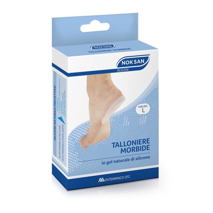 Nok San Soft Heel Cups Size L MONTEFARMACO