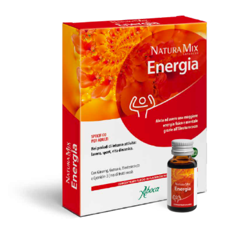 Natura Mix Advanced Energia Aboca 10 Vials of 15g