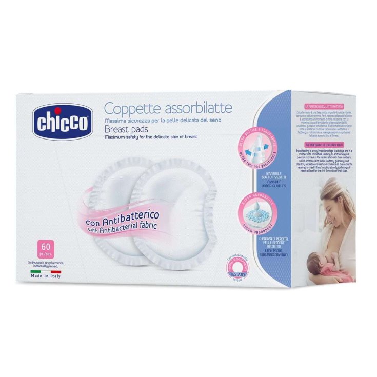 Chicco Absorbent Antibacterial Discs