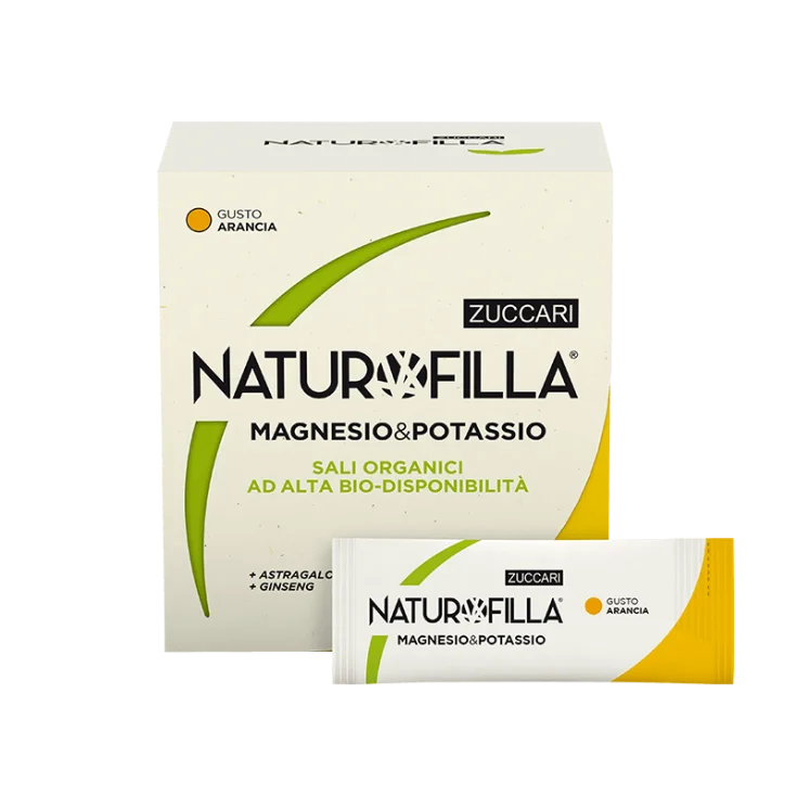 Naturofilla® Magnesium & Potassium Tastes Orange Zuccari 14 Stick