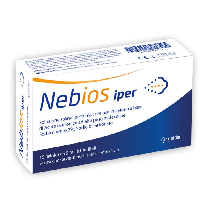 Nebios Iper Golden Pharma 15 Phials